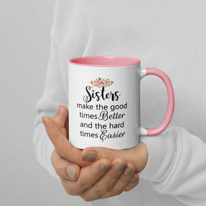 3 sisters mug, personalised sister cups, best sister mug, 11oz