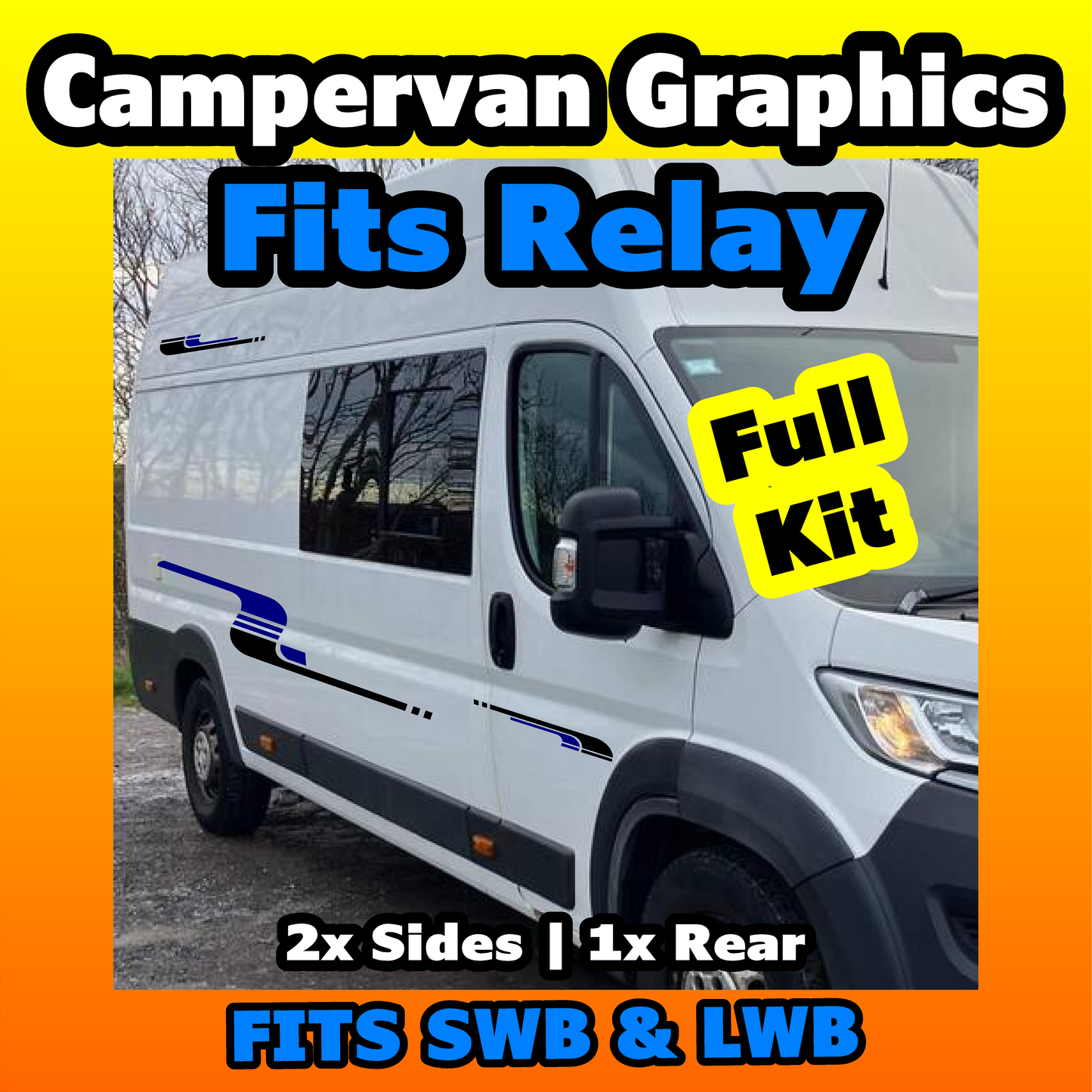 Citroen Relay Van Graphics For Campervan And Day Van