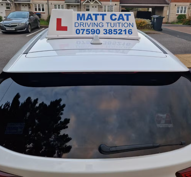 driving instructor roof signs graphics