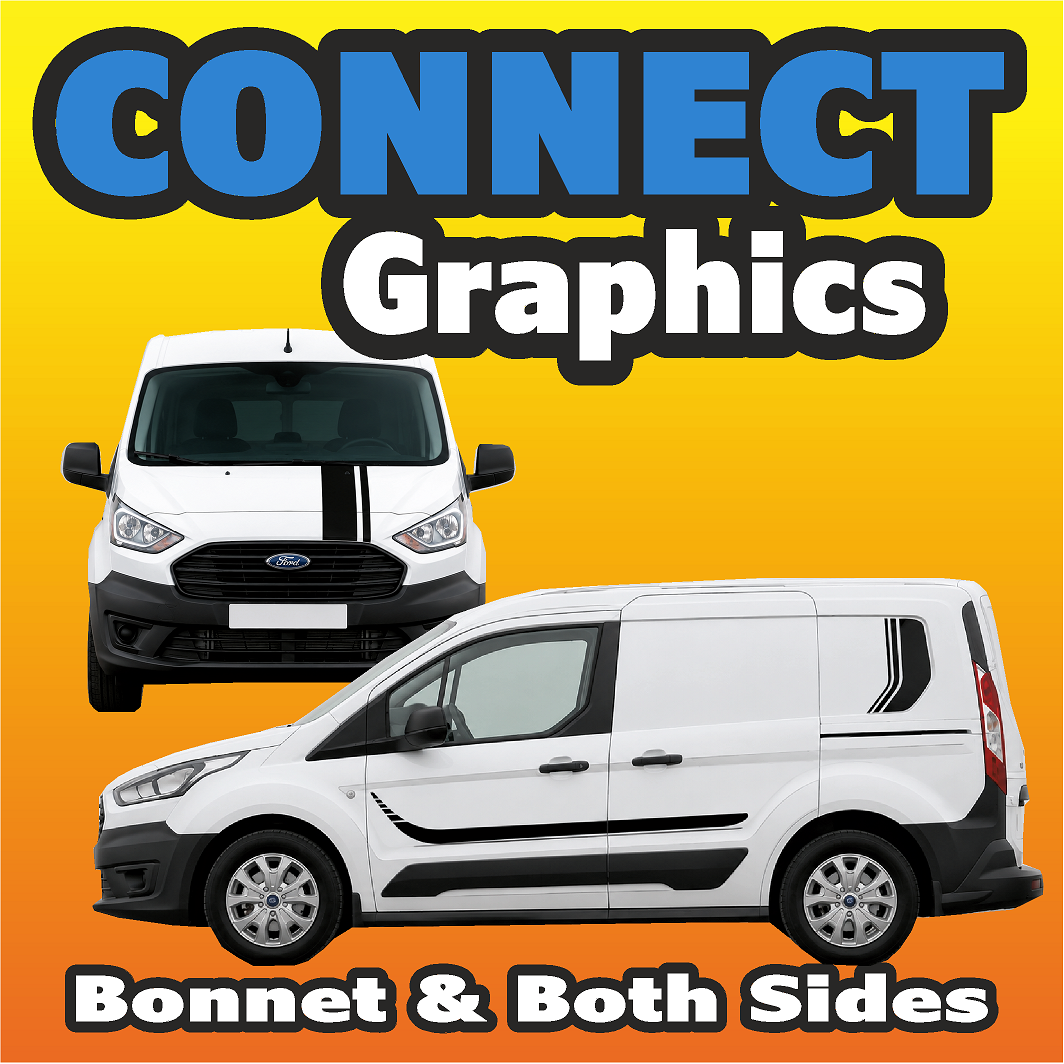 Ford Transit Connect Side Stripes Kit ST112