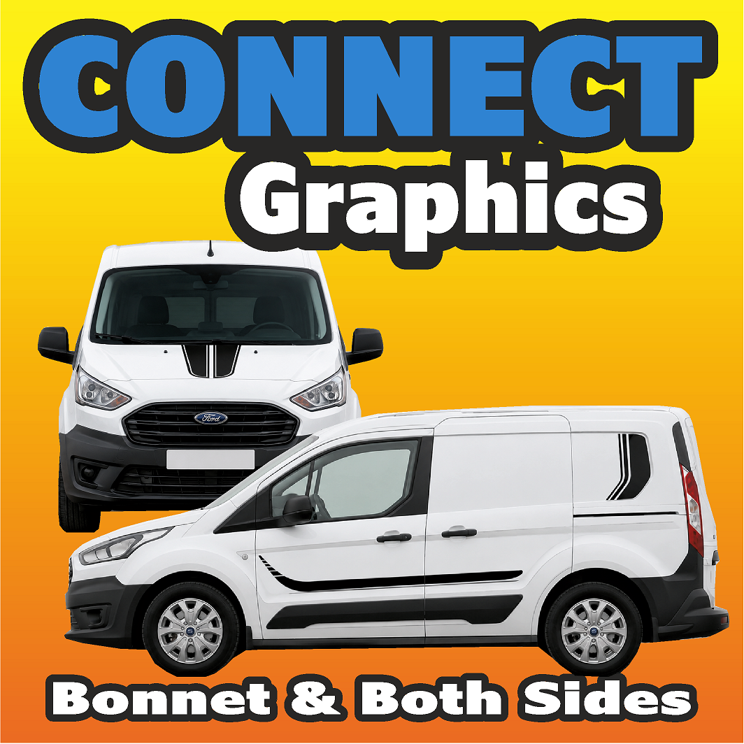 Ford Transit Connect Side Stripes Kit ST113