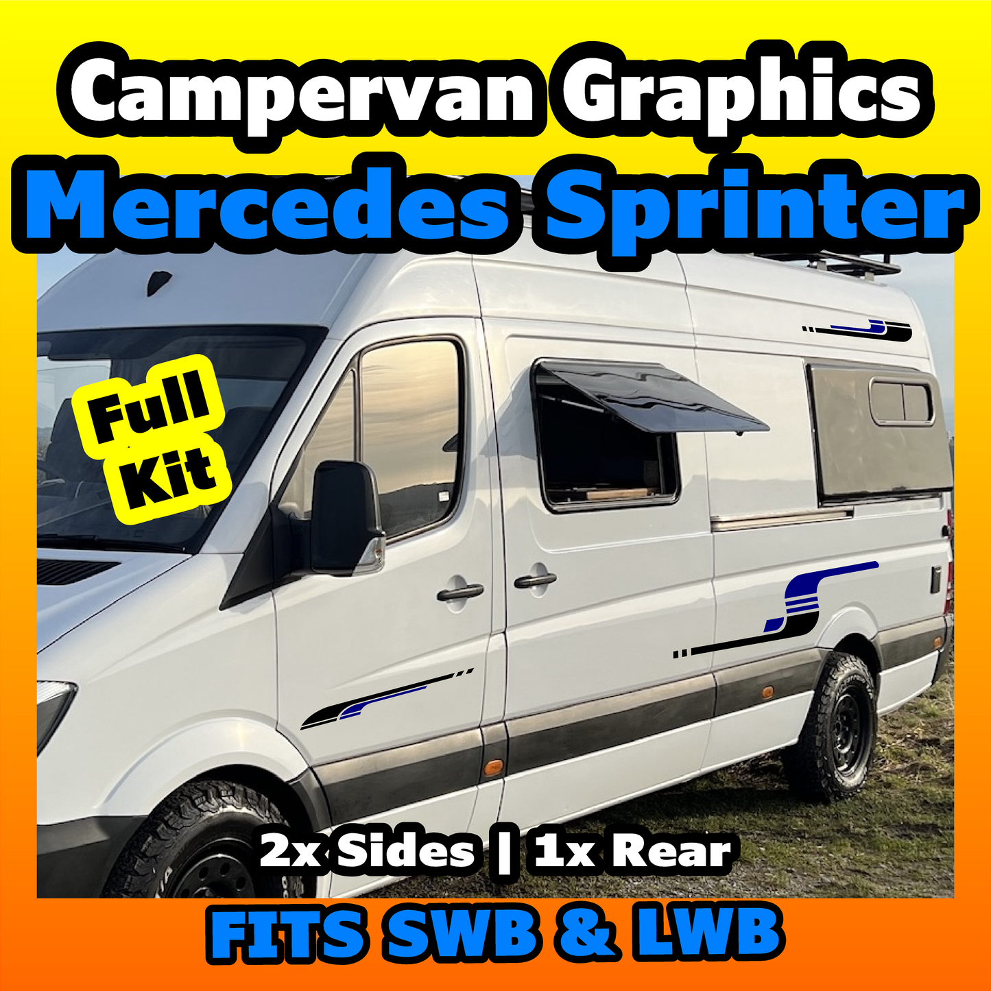 Mercedes Sprinter Camper Van Graphics