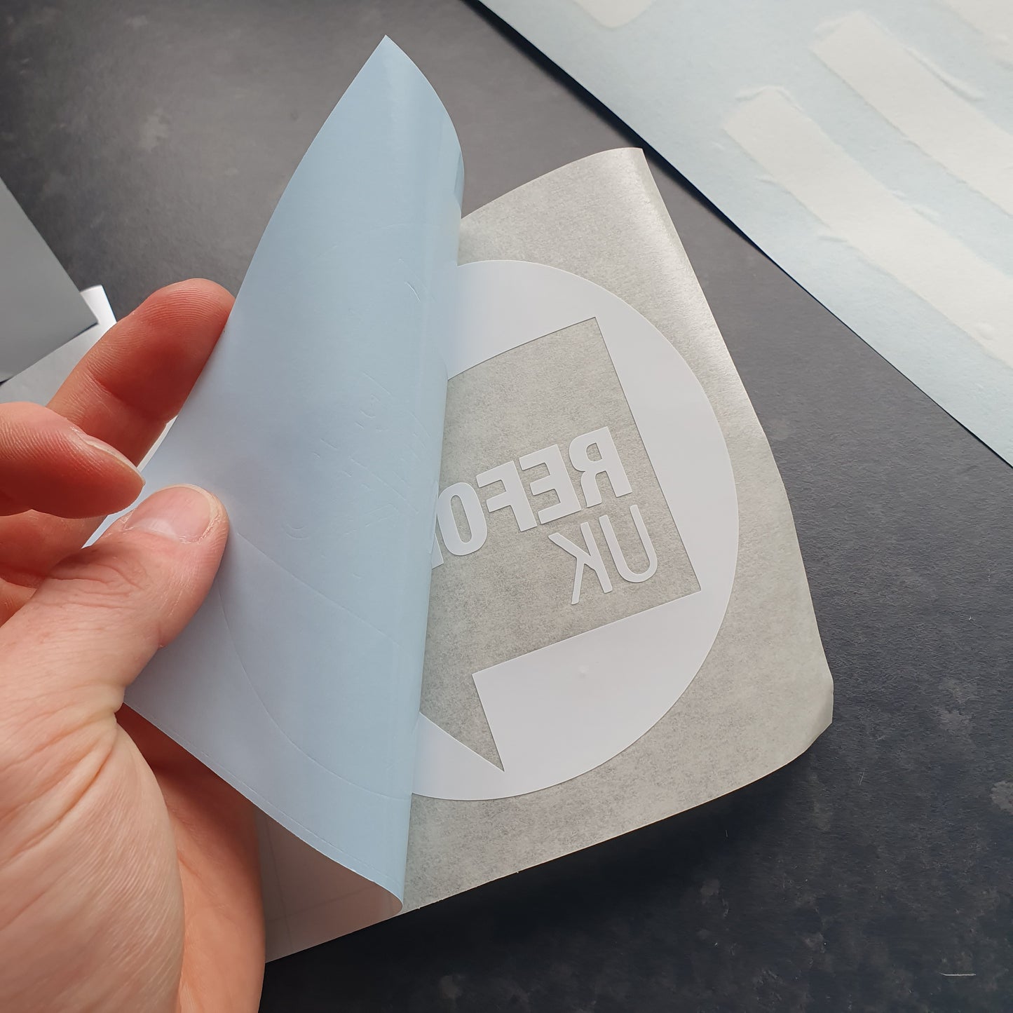 Reform Uk Ticker Manifesto Stickers Decals
