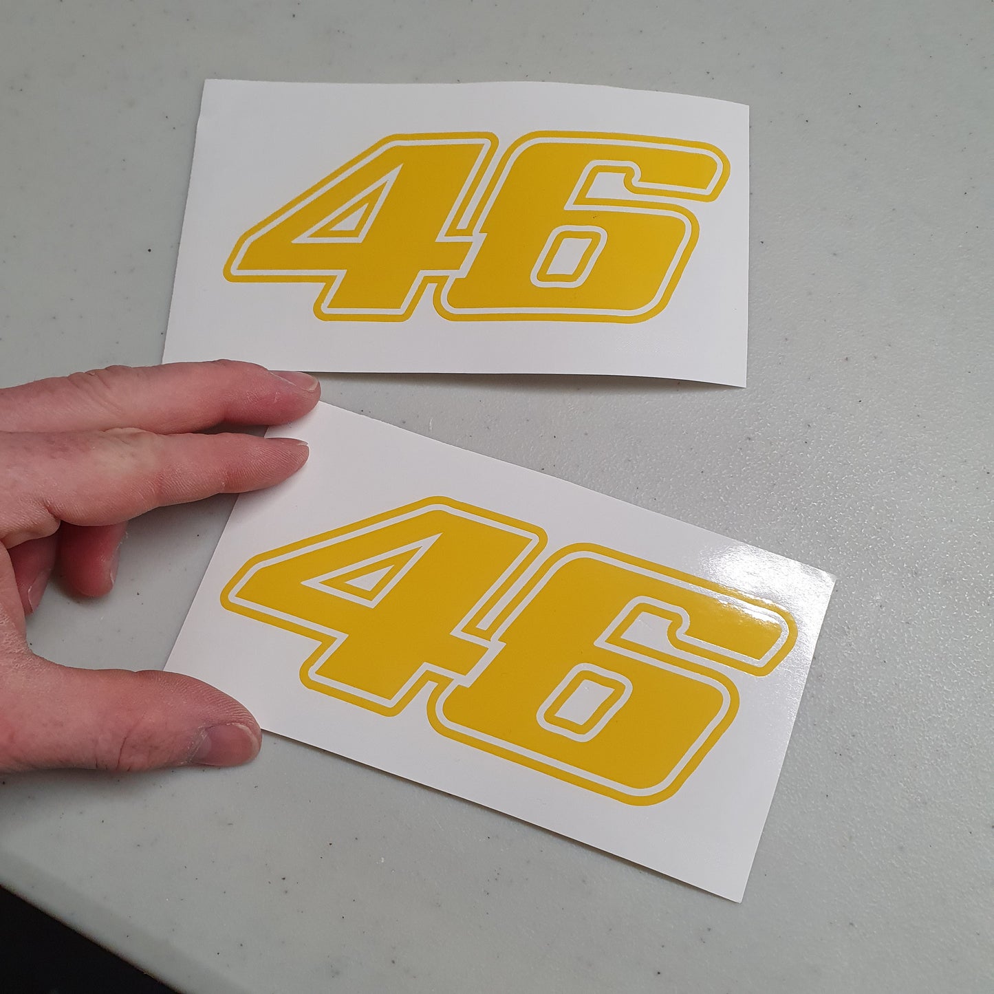 Valentino Rossi 46 Bike Stickers