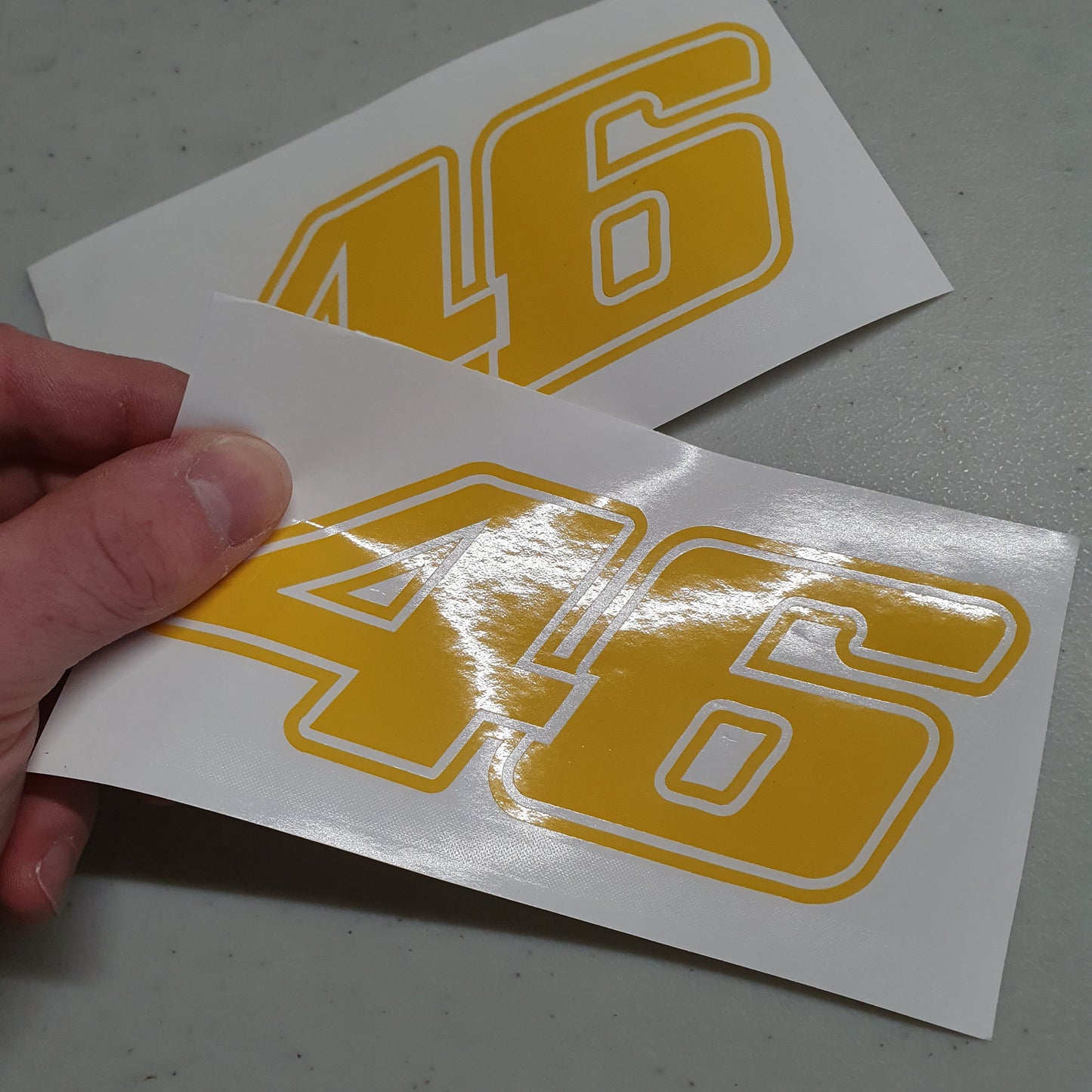 Valentino Rossi 46 Bike Stickers