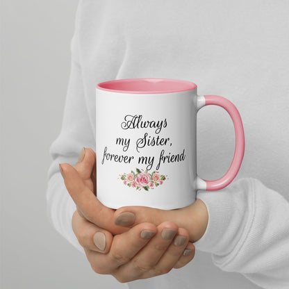 2 sisters mug, personalised sister cups, best sister mug, 11oz