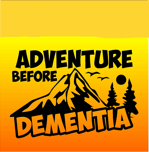 Adventure Before Dementia Funny Car Caravan Camper Van Joke Vinyl Decal Sticker