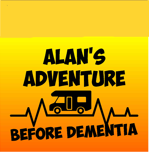 Adventure Before Dementia Sticker Motorhome Campervan