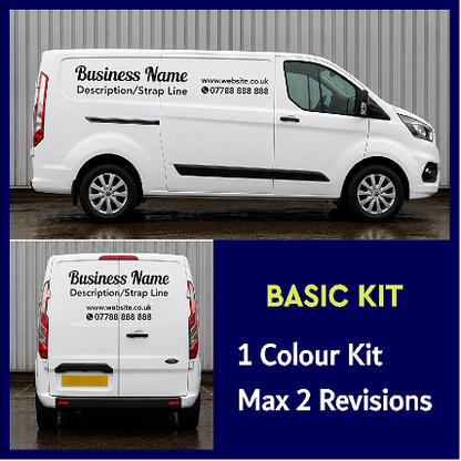 Van Sign Kit — Design Details