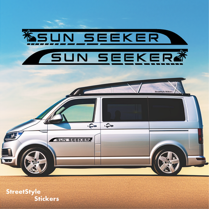 Sun seeker campervan stickers