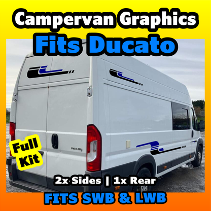 Fiat Ducato Van Graphics Decals