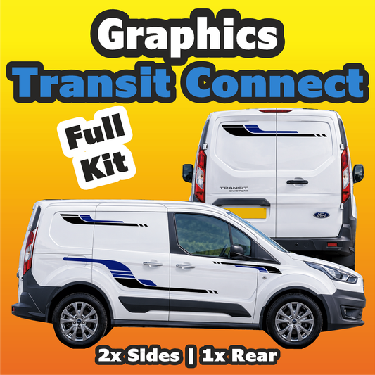 Ford Transit Connect Campervan Graphics Kit ST103