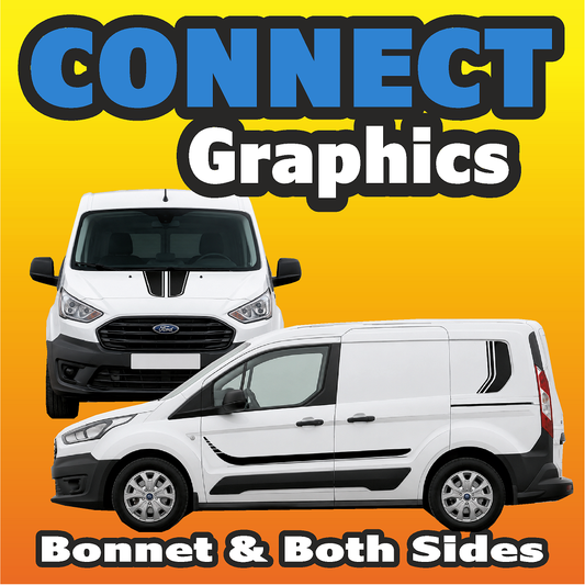 Ford Transit Connect Side Stripes Kit ST113