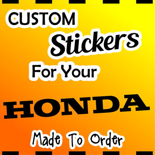 Honda Stickers | Motorbike Stickers