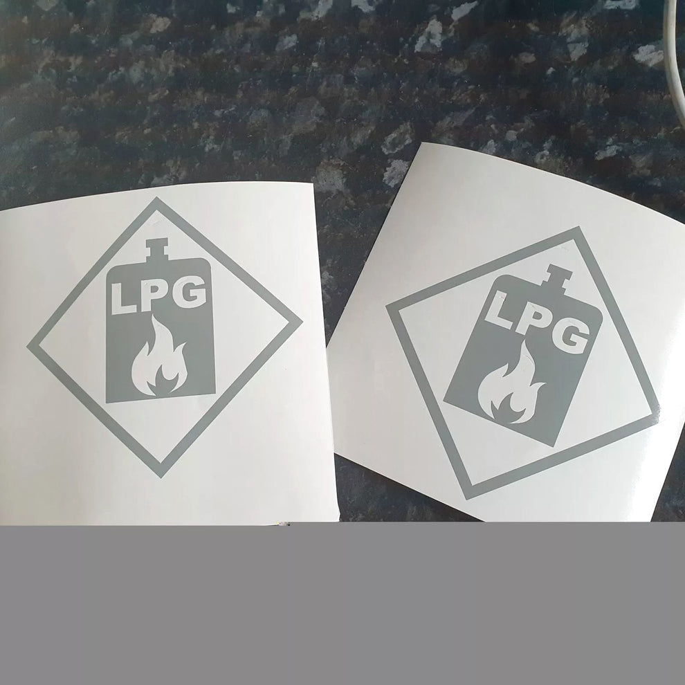 LPG Campervan Stickers | LPG Gas Warning Decals Stickers – StreetStyle ...