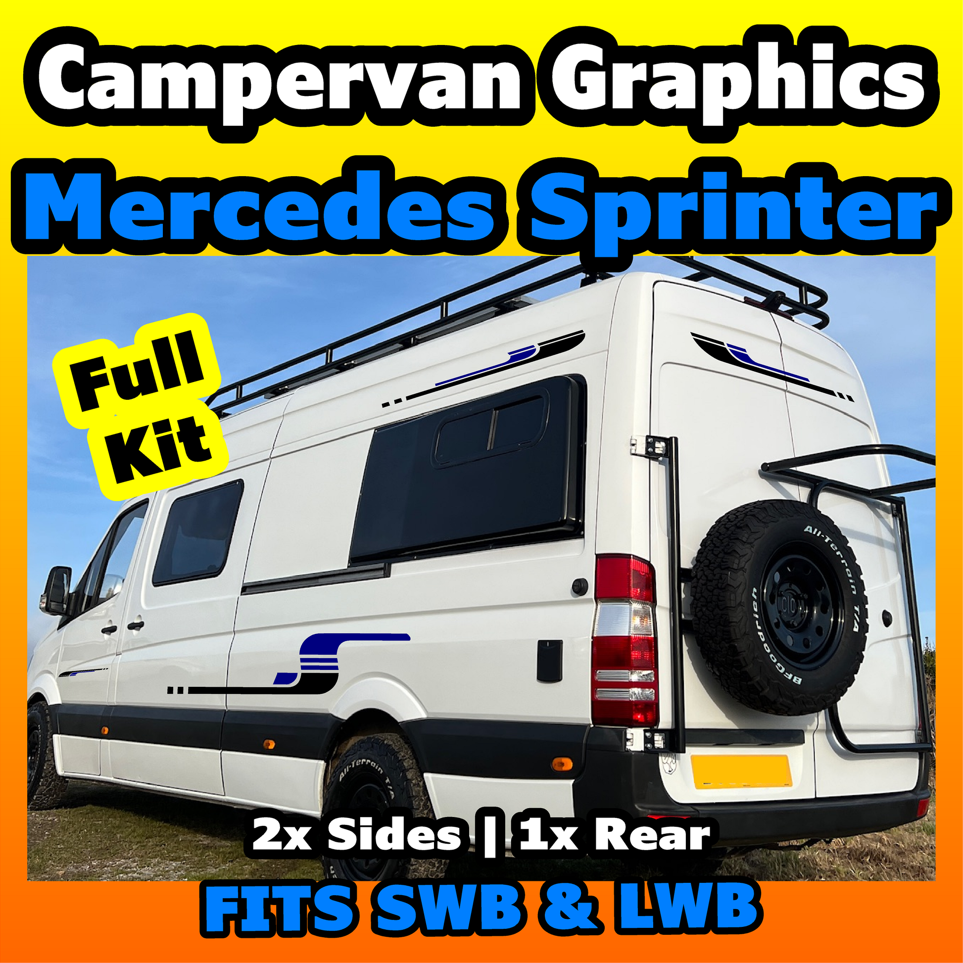 Mercedes Sprinter Camper Van Graphics