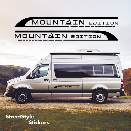 Mountain Edition Campervan Swoop Side Stripes