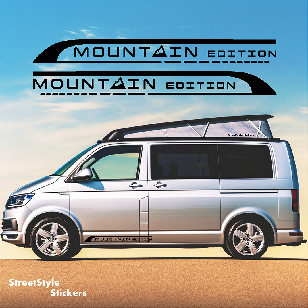 Mountain Edition Campervan Swoop Side Stripes