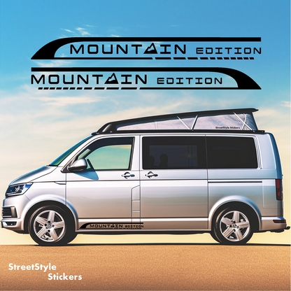 Mountain Edition Campervan Swoop Side Stripes