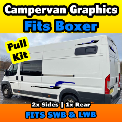 Peugeot Boxer Van Graphics for camper van