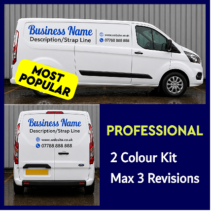 Van Sign Kit — Design Details