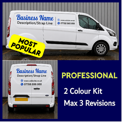 Van Sign Kit — Design Details