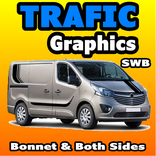 Renault Trafic Side Stripes Kit