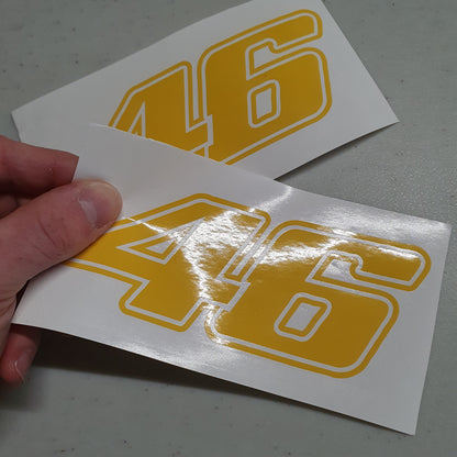Valentino Rossi 46 Bike Stickers