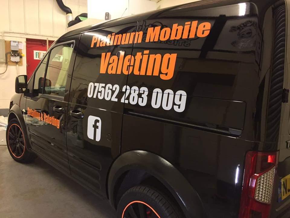 Van Signwriters, Vehicle Signwriting, Small Van Kit