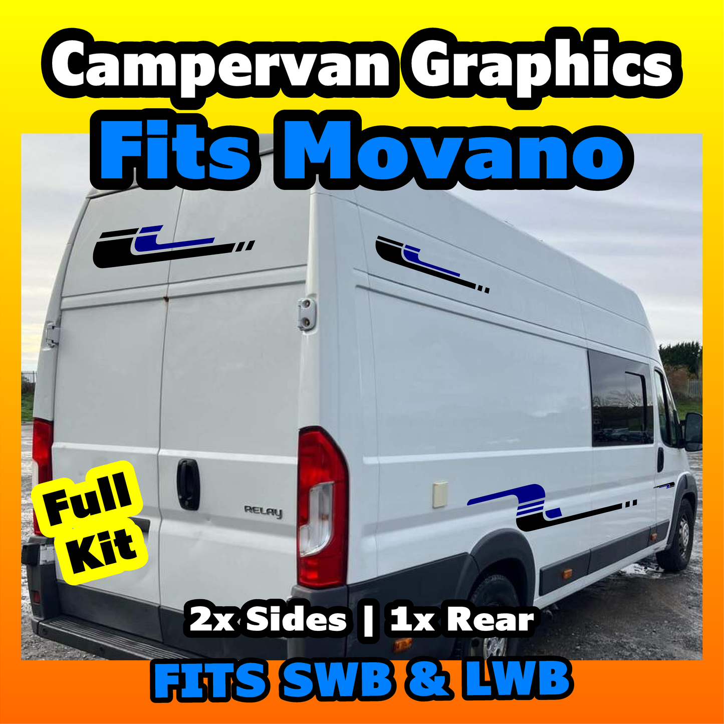 Vauxhall Movano Van Graphics