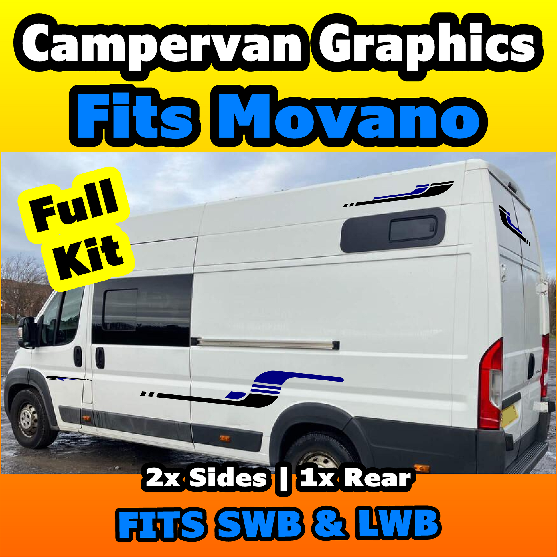 Vauxhall Movano Van Graphics