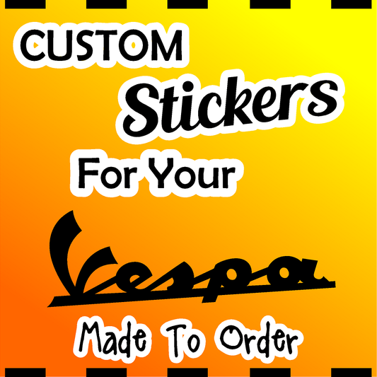 Vespa Stickers | Motorbike Stickers