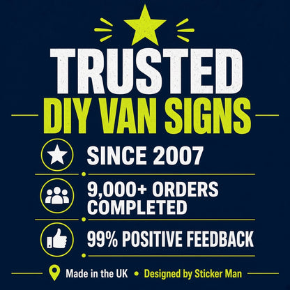 Ford Transit Custom L1 Basic DIY van signs kit — photo 7