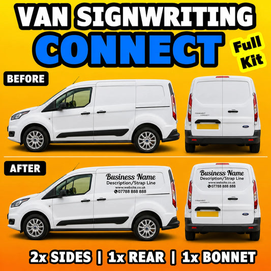 Connect Basic DIY van signs kit