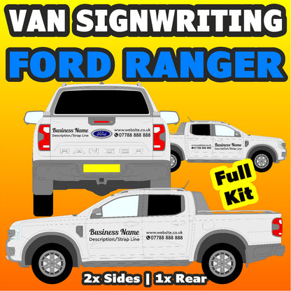 Ford Ranger Basic DIY van signs kit — photo 2