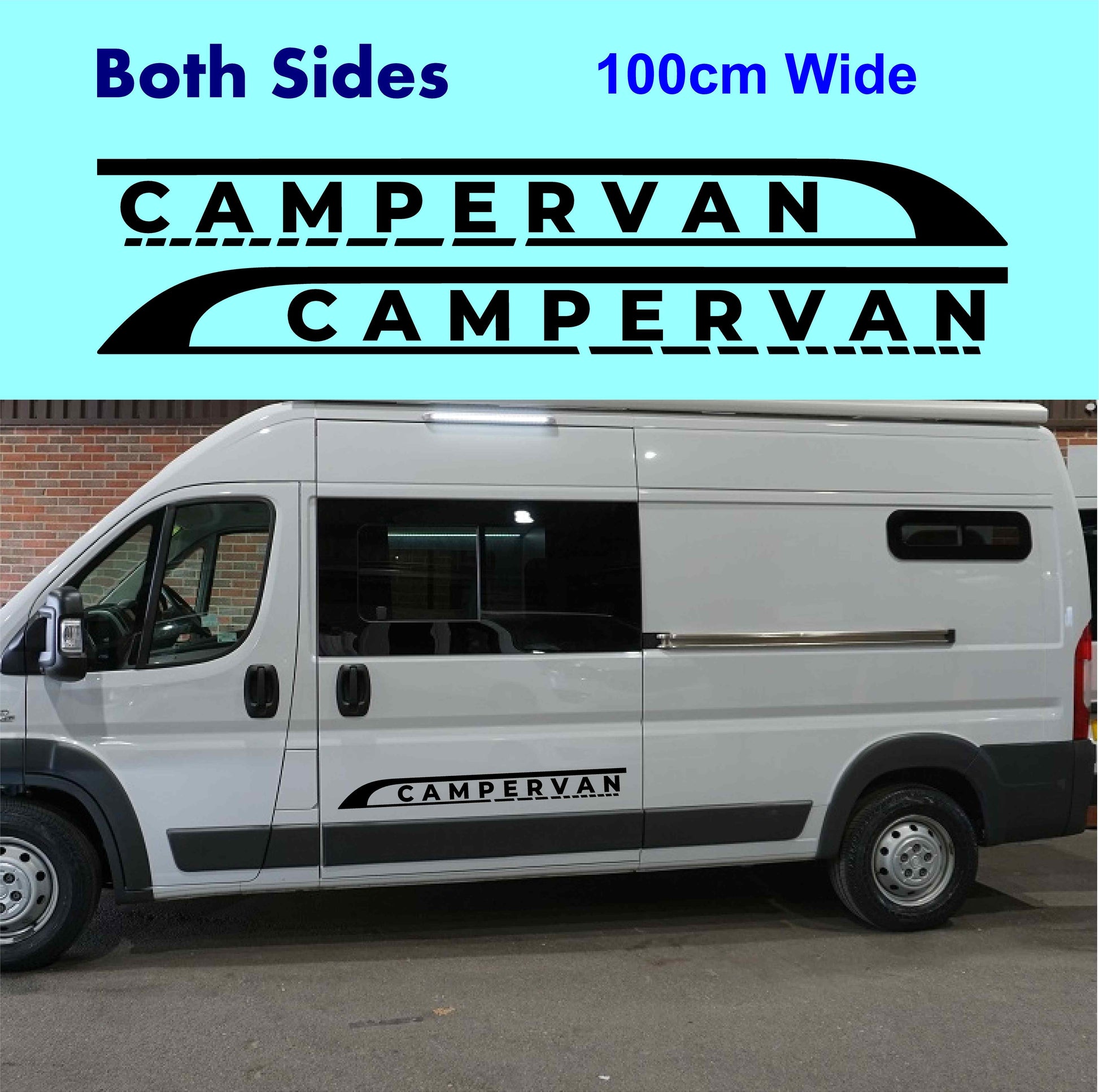 Fiat ducato campervan side sticker