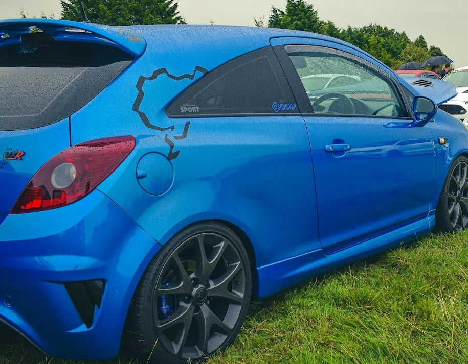 Corsa VXR Nurburgring side sticker decal graphics - Streetstyle Stickers