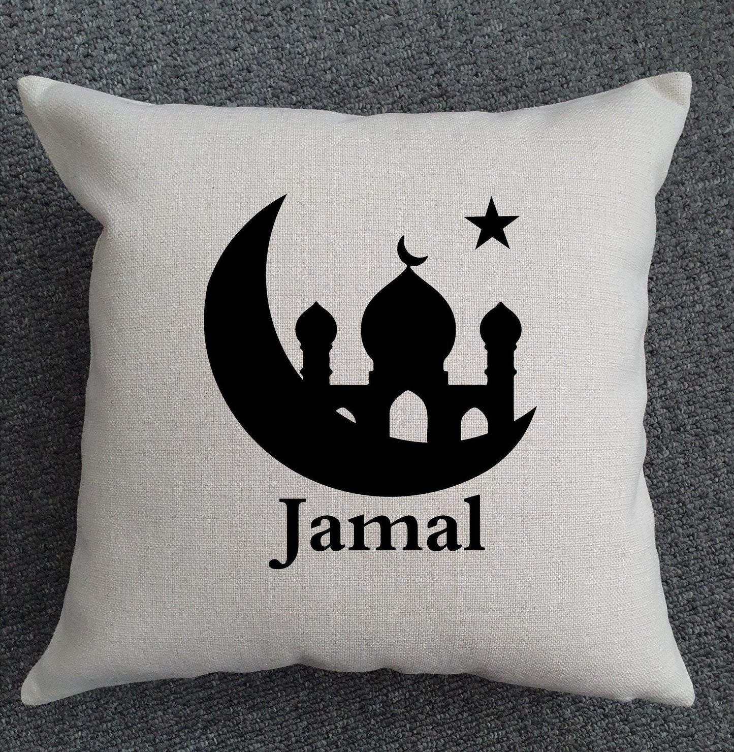 Personalised Islamic Cushion Eid Ramadan Gift - Original Life Clothing